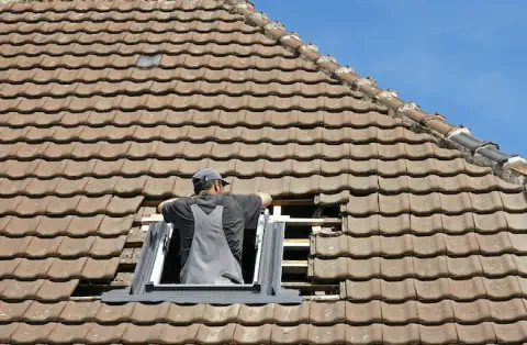 Pose de velux - Mont-Cauvaire